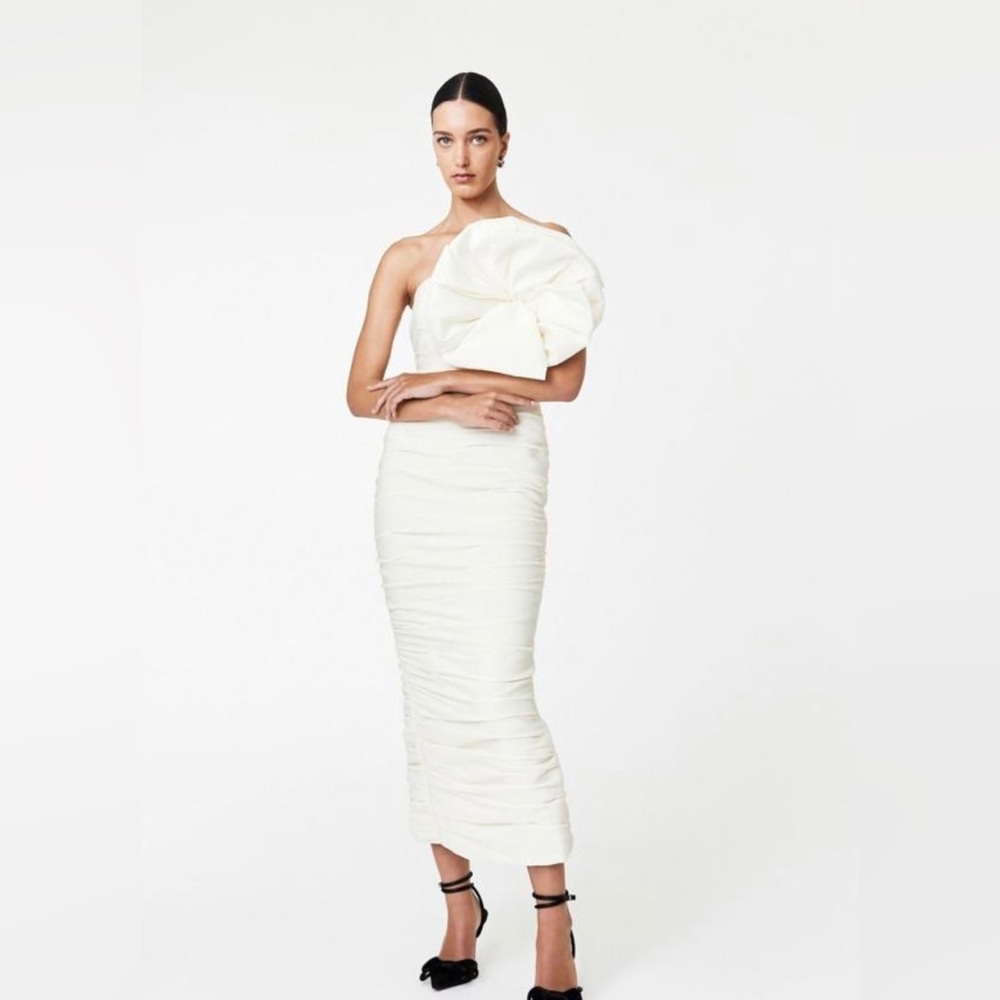Rachel Gilbert - EVANA DRESS - COCONUT